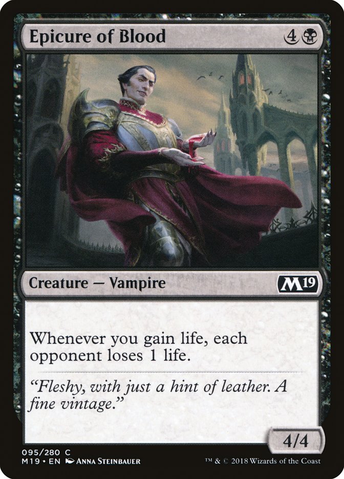 Epicure of Blood [Core Set 2019] | The CG Realm