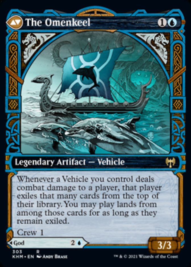 Cosima, God of the Voyage (Showcase) (KHM-303) - Kaldheim: (Showcase)