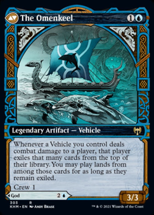 Cosima, God of the Voyage (Showcase) (KHM-303) - Kaldheim: (Showcase)