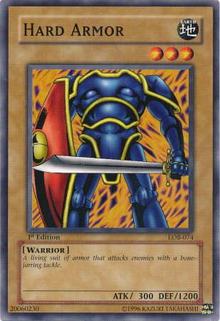 Hard Armor [LOB-074] Common | The CG Realm