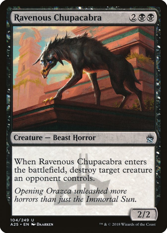 Ravenous Chupacabra [Masters 25] | The CG Realm
