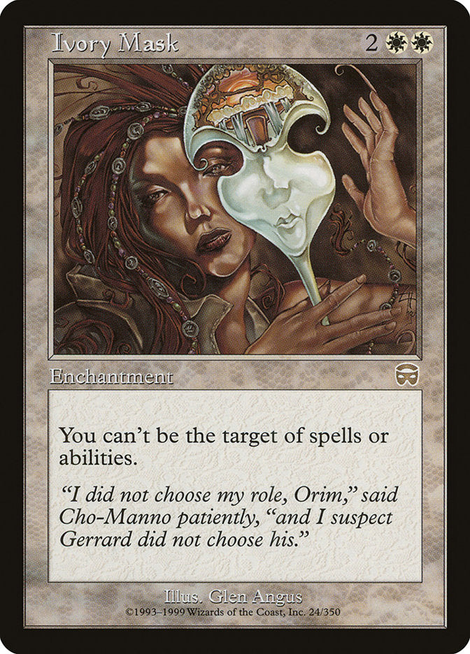 Ivory Mask [Mercadian Masques] | The CG Realm