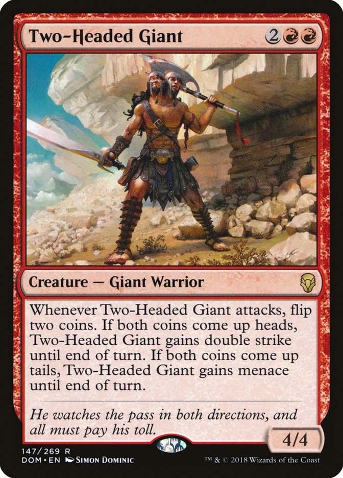 Two-Headed Giant [Dominaria] | The CG Realm