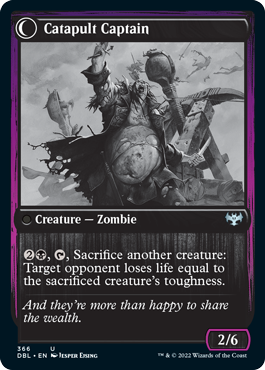 Catapult Fodder (DBL-366) - Innistrad: Double Feature: (Double Faced Transform)