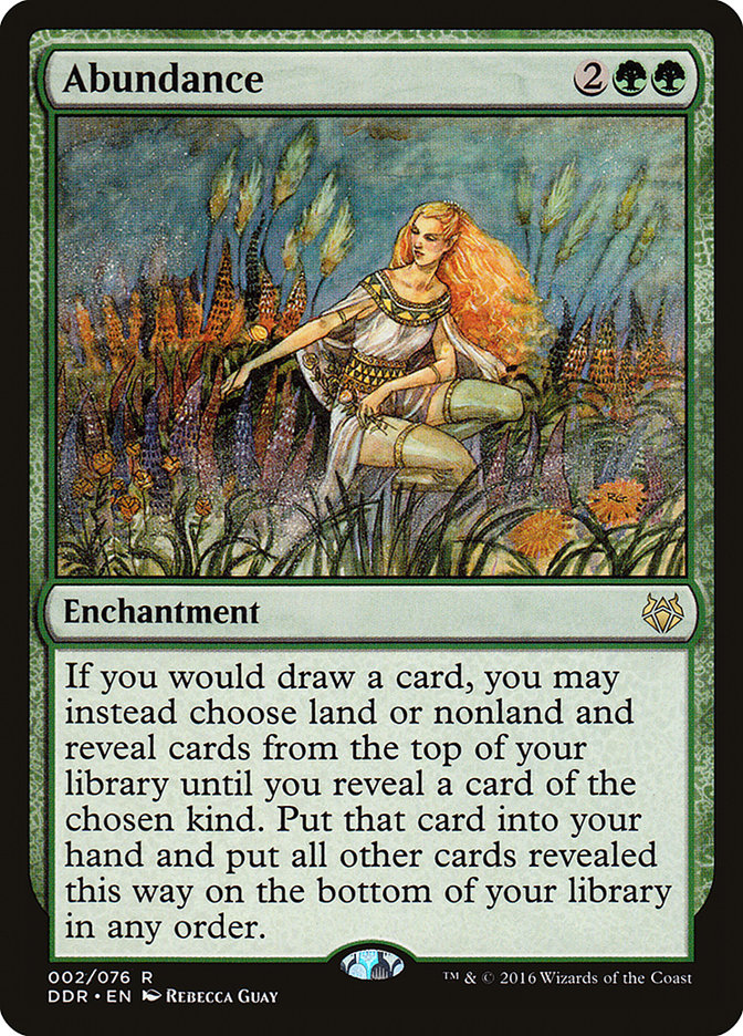 Abundance [Duel Decks: Nissa vs. Ob Nixilis] | The CG Realm