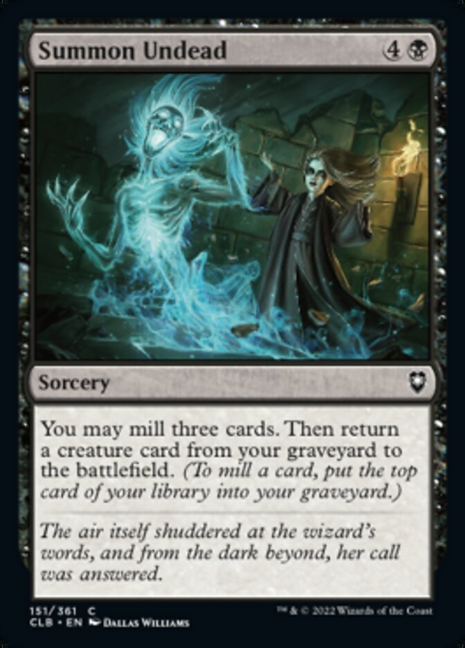 Summon Undead [Commander Legends: Battle for Baldur's Gate] | The CG Realm