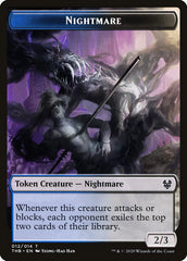 Satyr // Nightmare Double-Sided Token [Theros Beyond Death Tokens] | The CG Realm
