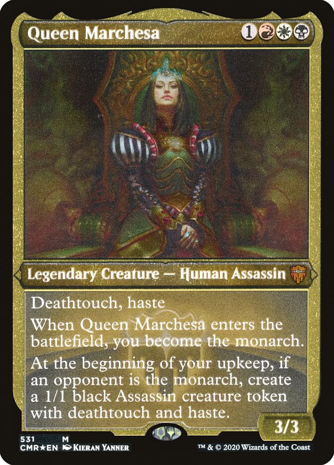 Queen Marchesa (Etched) [Commander Legends] | The CG Realm
