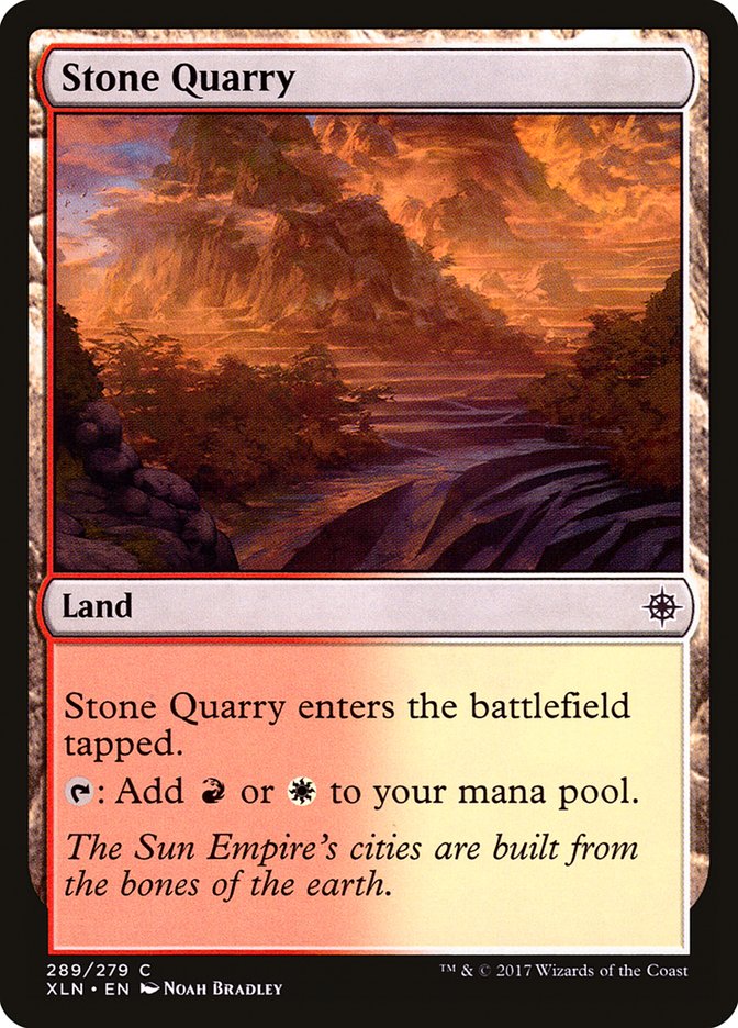 Stone Quarry [Ixalan] | The CG Realm