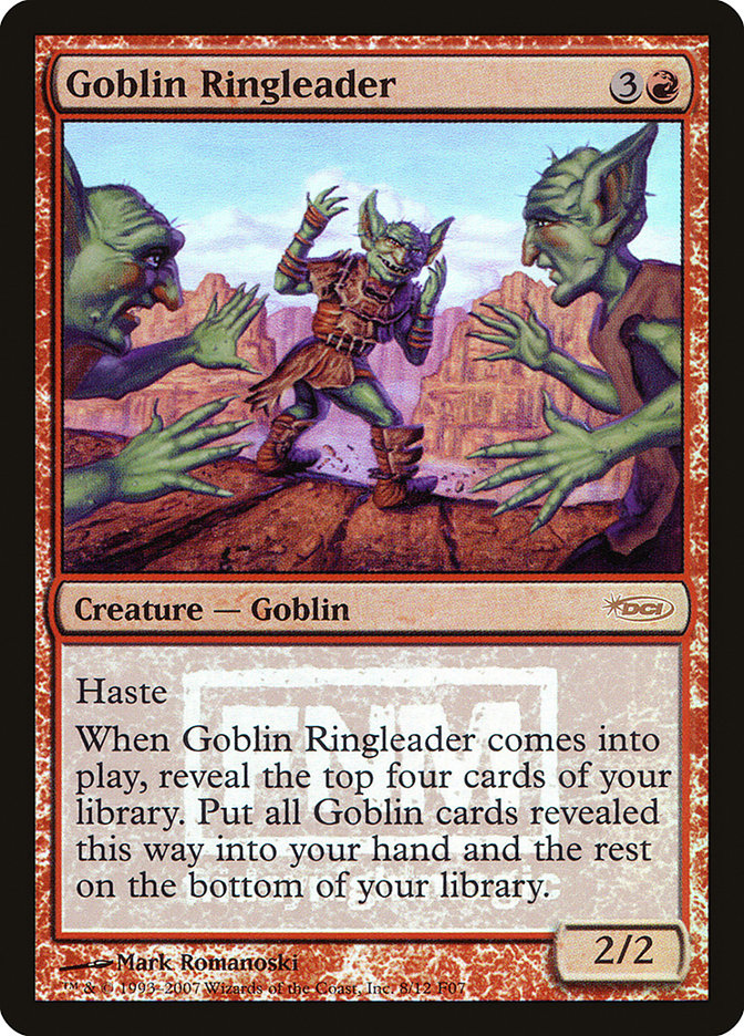 Goblin Ringleader [Friday Night Magic 2007] | The CG Realm