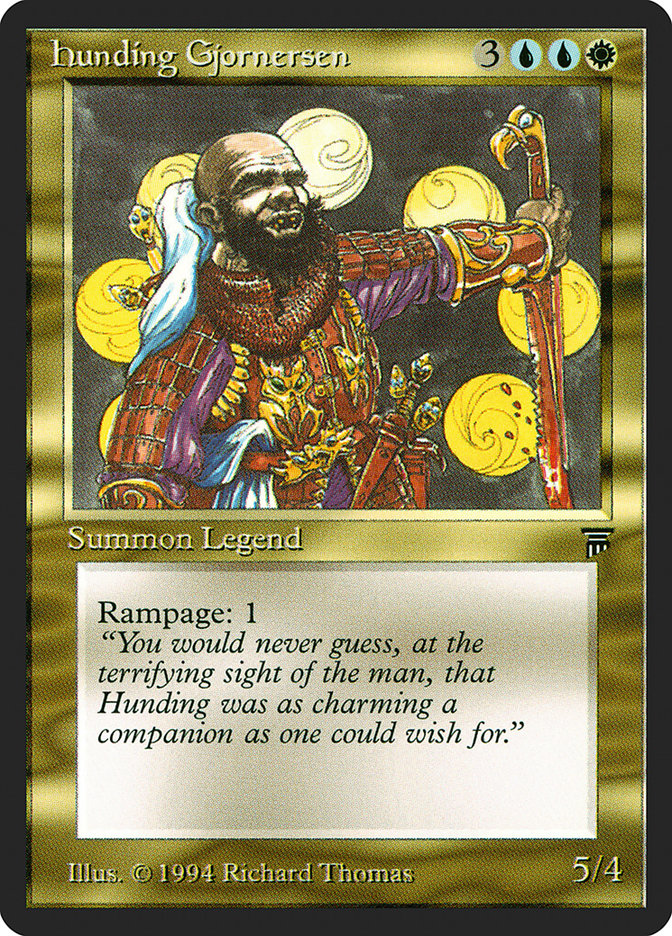 Hunding Gjornersen [Legends] | The CG Realm