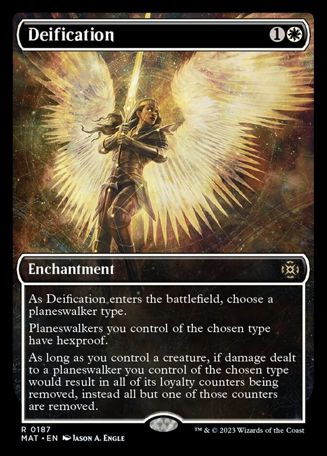Deification (Showcase Halo Foil) [March of the Machine: The Aftermath] | The CG Realm