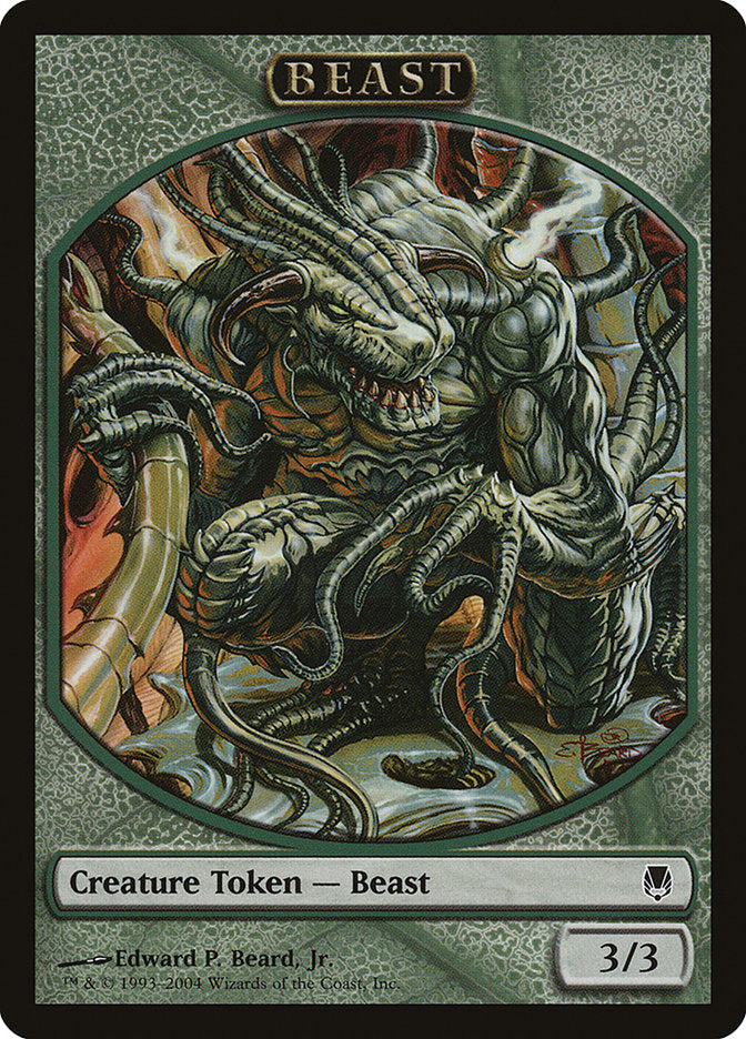 Beast Token [Magic Player Rewards 2004] | The CG Realm