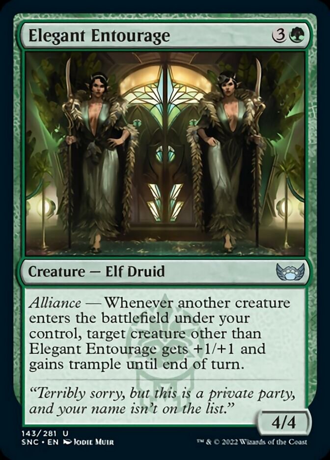 Elegant Entourage [Streets of New Capenna] | The CG Realm