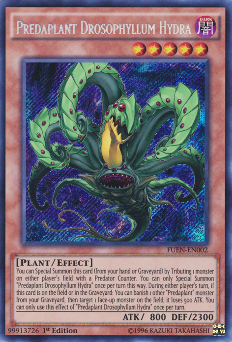 Predaplant Drosophyllum Hydra [FUEN-EN002] Secret Rare | The CG Realm