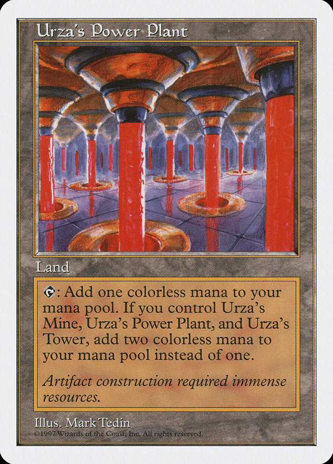 Urza's Power Plant [Fifth Edition] | The CG Realm