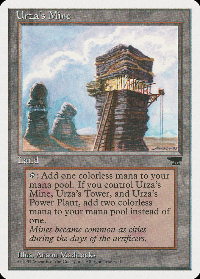 Urza's Mine (Sky Background) [Chronicles] | The CG Realm