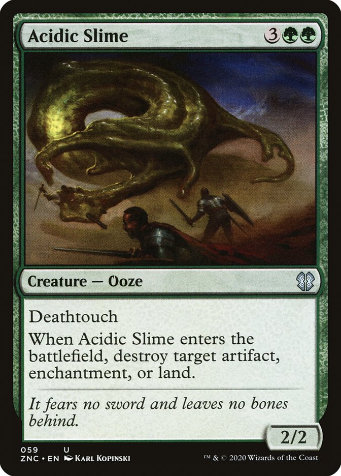 Acidic Slime [Zendikar Rising Commander] | The CG Realm