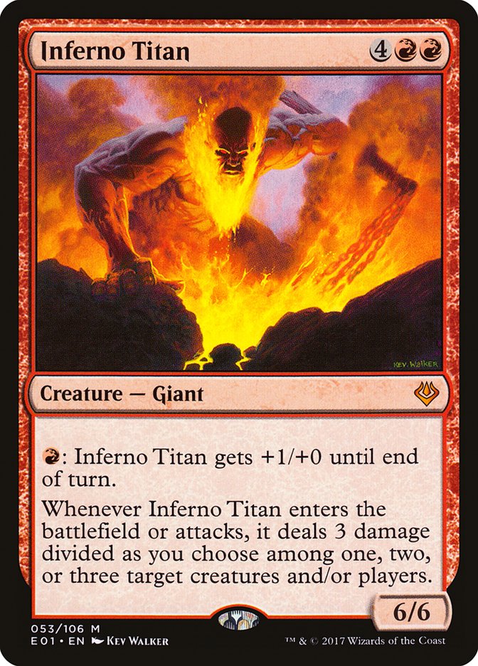 Inferno Titan [Archenemy: Nicol Bolas] | The CG Realm