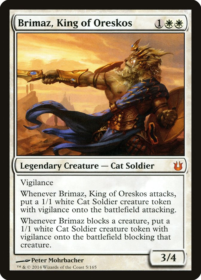 Brimaz, King of Oreskos [Born of the Gods] | The CG Realm