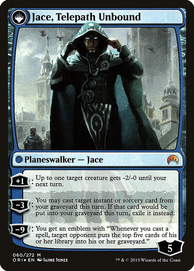 Jace, Vryn's Prodigy // Jace, Telepath Unbound [Magic Origins Prerelease Promos] | The CG Realm