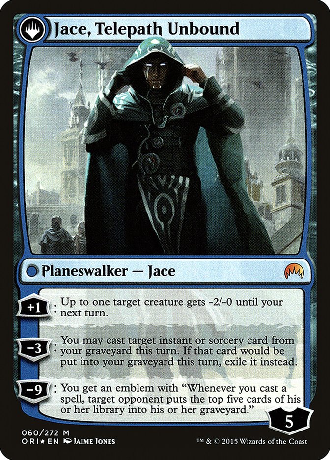 Jace, Vryn's Prodigy (PRE-060) - Magic Origins Promos: (originpwdfc) Foil