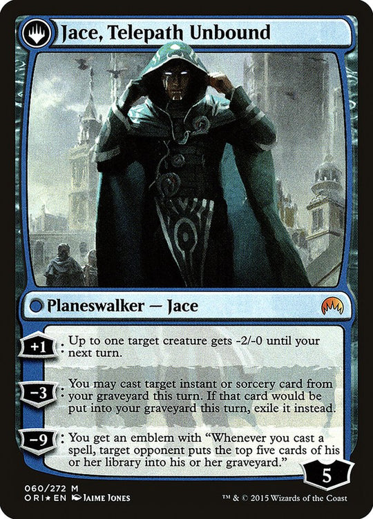 Jace, Vryn's Prodigy (PRE-060) - Magic Origins Promos: (originpwdfc) Foil
