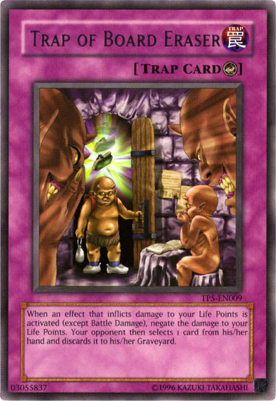 Trap of Board Eraser [TP5-EN009] Rare | The CG Realm