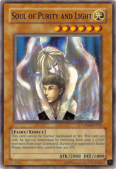 Soul of Purity and Light [CP06-EN016] Common | The CG Realm