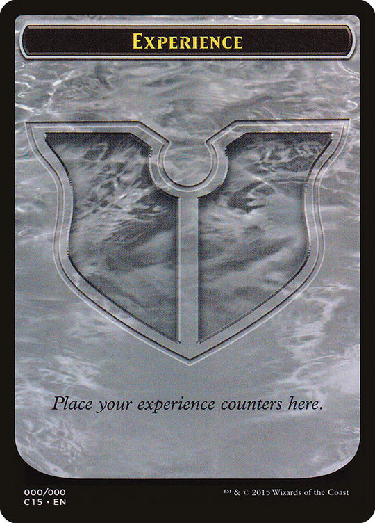 Experience Double-Sided Token (C15-) - Commander 2015 Tokens