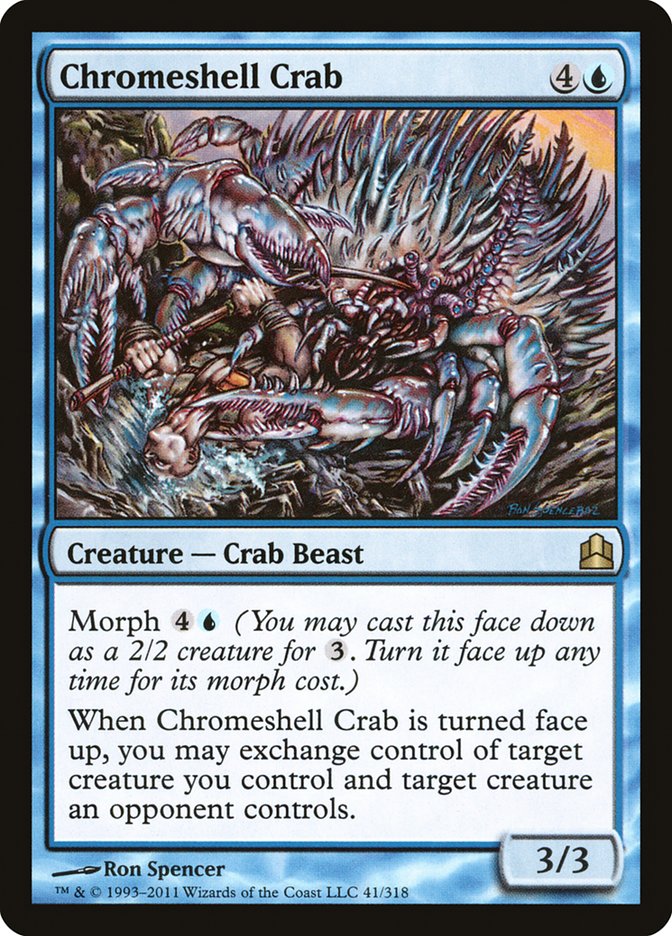 Chromeshell Crab [Commander 2011] | The CG Realm