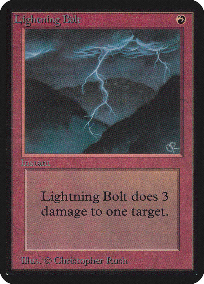 Lightning Bolt [Alpha Edition] | The CG Realm