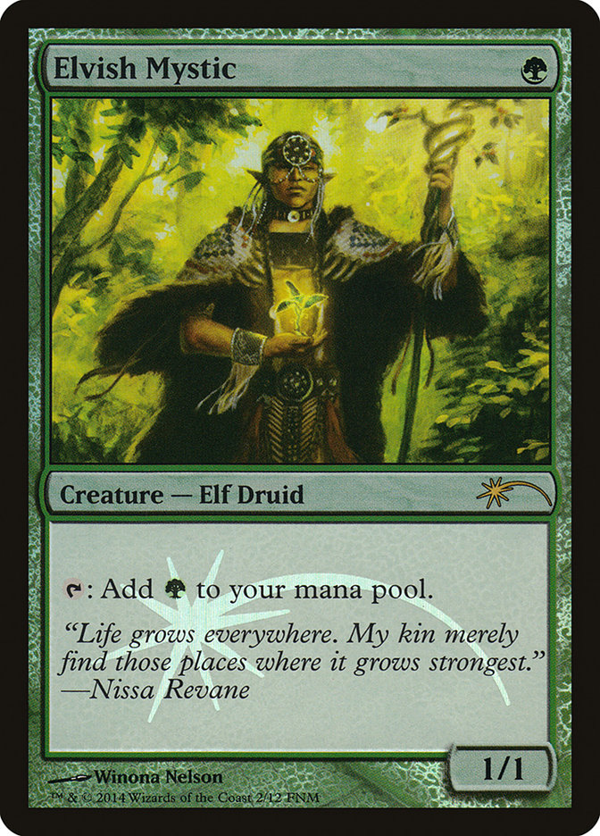 Elvish Mystic [Friday Night Magic 2014] | The CG Realm