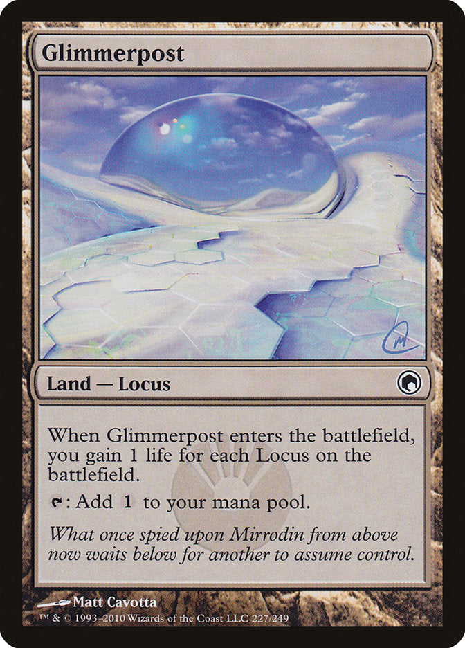 Glimmerpost [Scars of Mirrodin] | The CG Realm