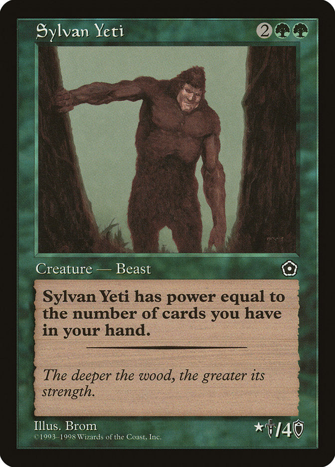 Sylvan Yeti [Portal Second Age] | The CG Realm