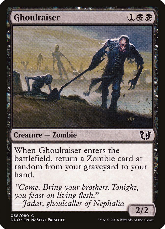 Ghoulraiser [Duel Decks: Blessed vs. Cursed] | The CG Realm