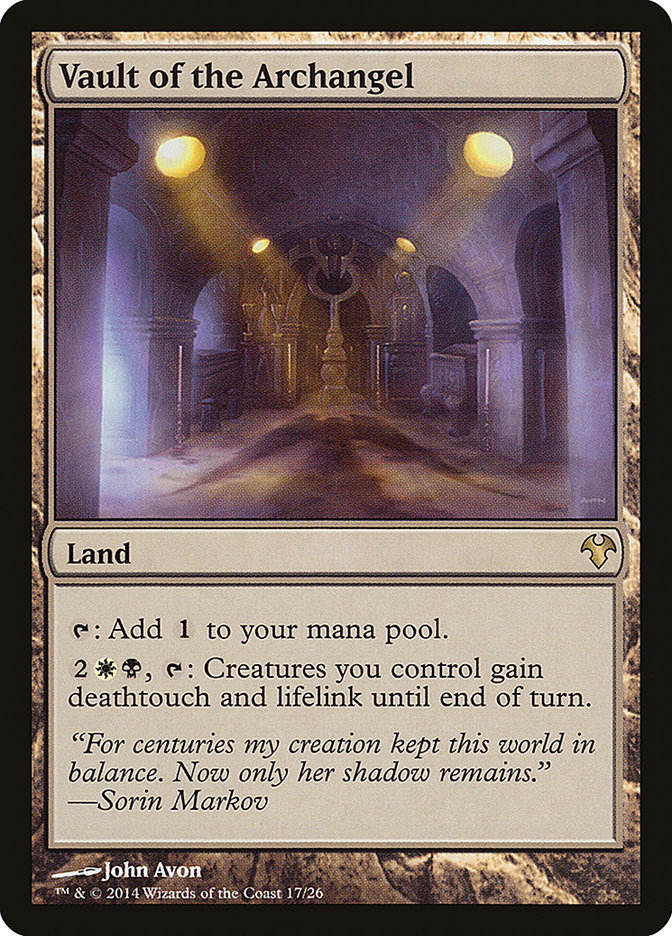 Vault of the Archangel [Modern Event Deck 2014] | The CG Realm