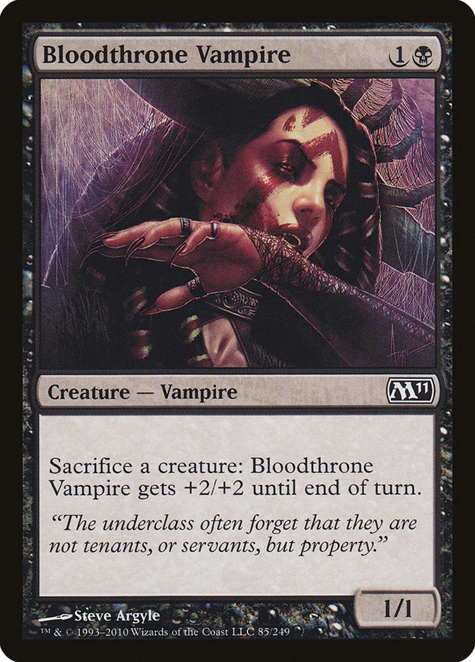 Bloodthrone Vampire [Magic 2011] | The CG Realm