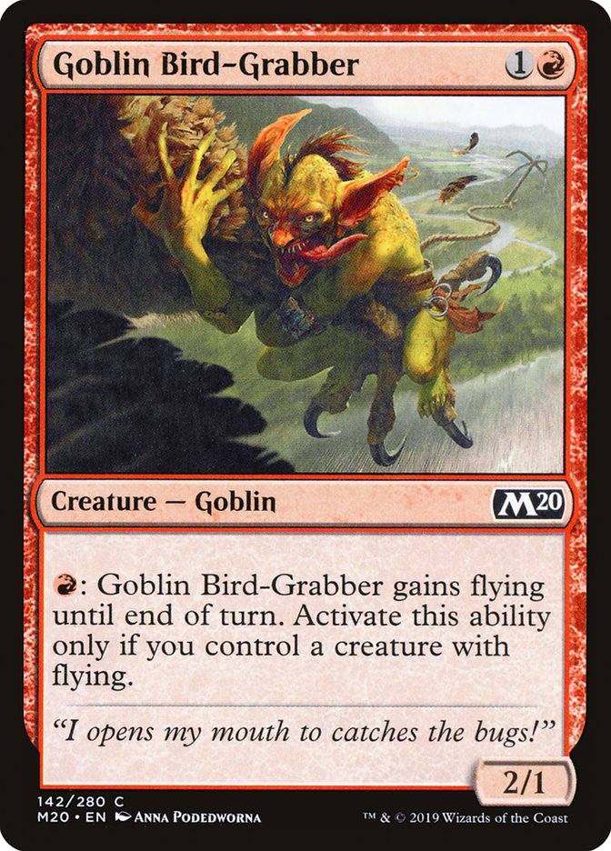 Goblin Bird-Grabber [Core Set 2020] | The CG Realm