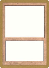 1998 World Championship Blank Card [World Championship Decks 1998] | The CG Realm
