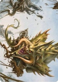 Canopy Baloth Art Card [Zendikar Rising Art Series] | The CG Realm
