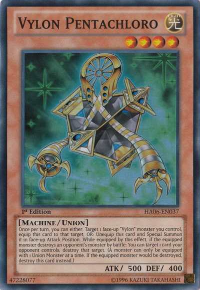 Vylon Pentachloro [HA06-EN037] Super Rare | The CG Realm