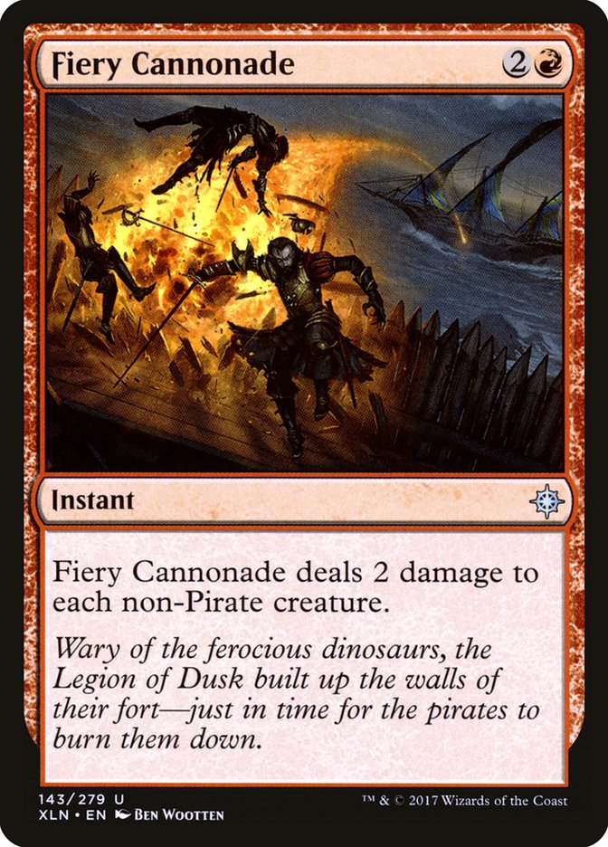 Fiery Cannonade [Ixalan] | The CG Realm