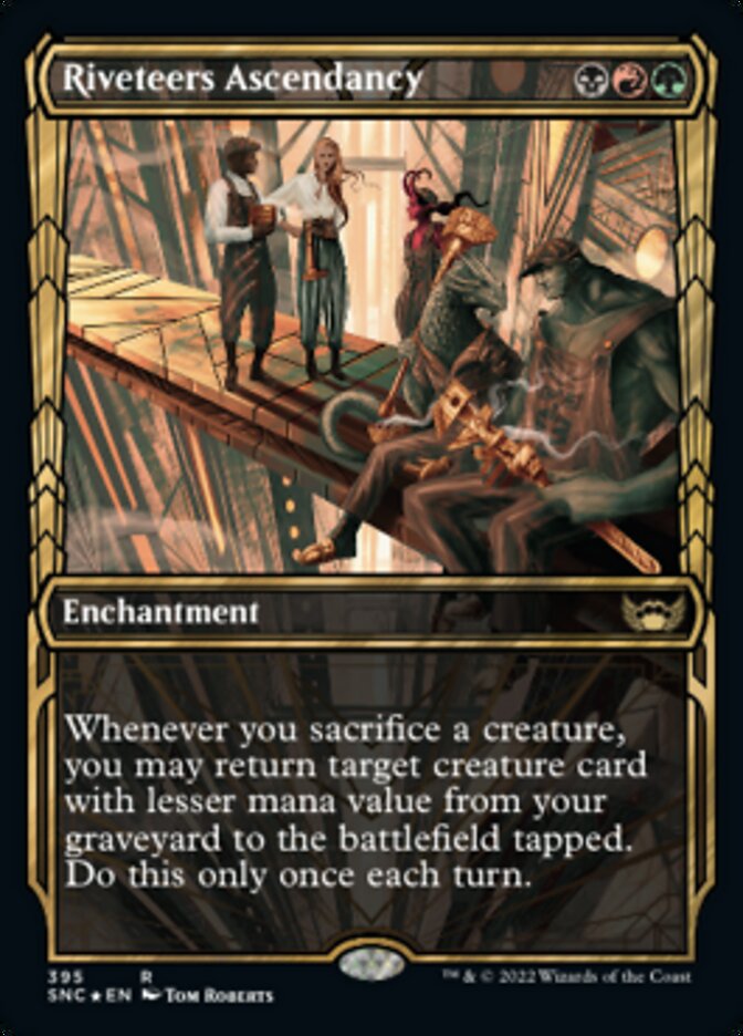 Riveteers Ascendancy (Showcase Golden Age Gilded Foil) [Streets of New Capenna] | The CG Realm