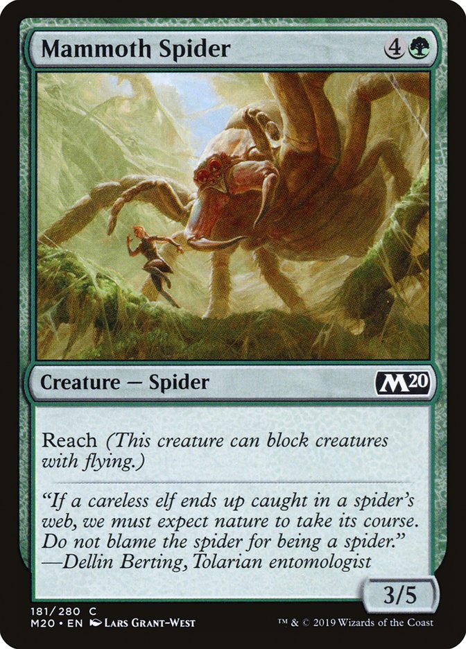 Mammoth Spider [Core Set 2020] | The CG Realm