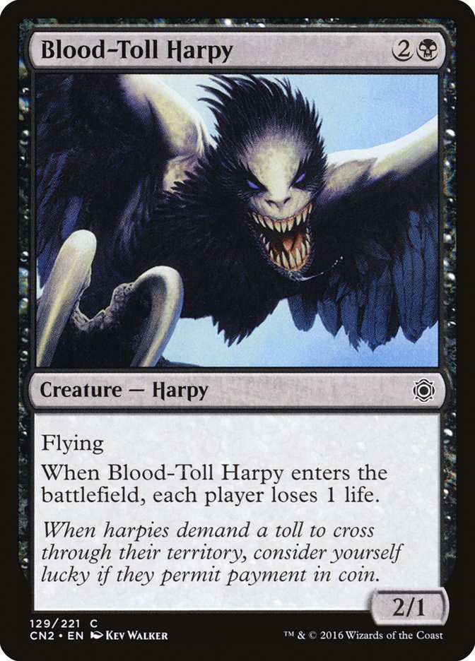 Blood-Toll Harpy [Conspiracy: Take the Crown] | The CG Realm