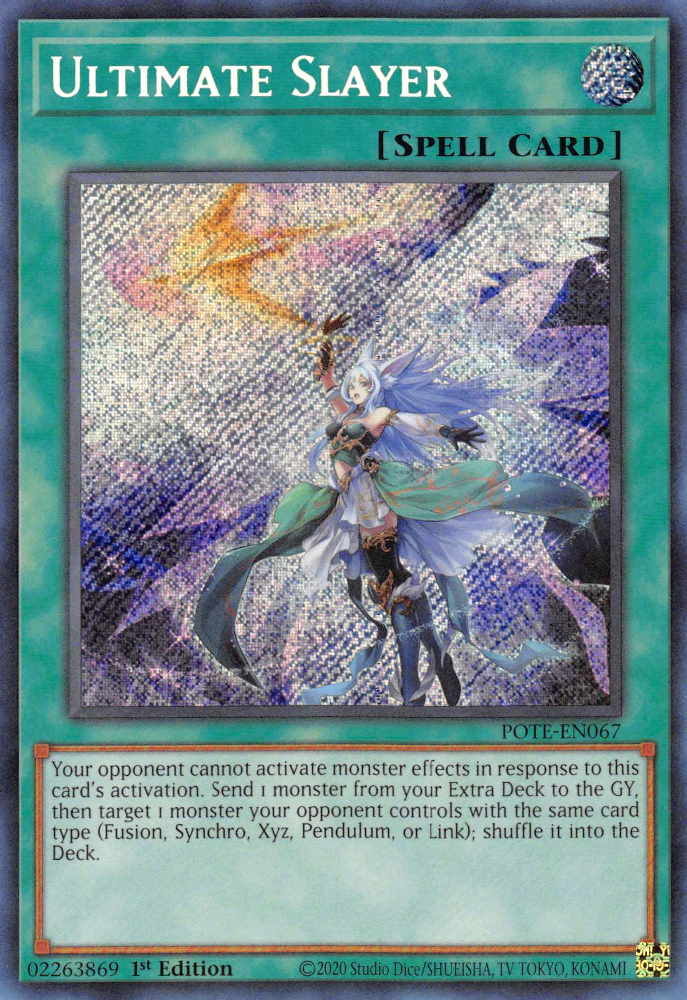 Ultimate Slayer [POTE-EN067] Secret Rare | The CG Realm