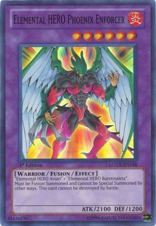 Elemental HERO Phoenix Enforcer [LCGX-EN138] Super Rare | The CG Realm