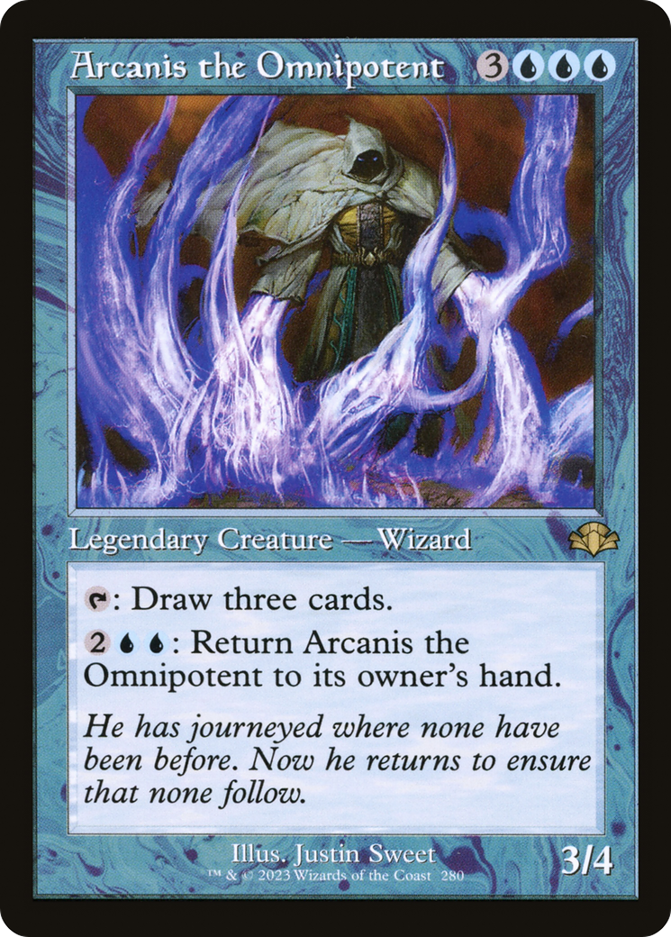 Arcanis the Omnipotent (Retro) [Dominaria Remastered] | The CG Realm