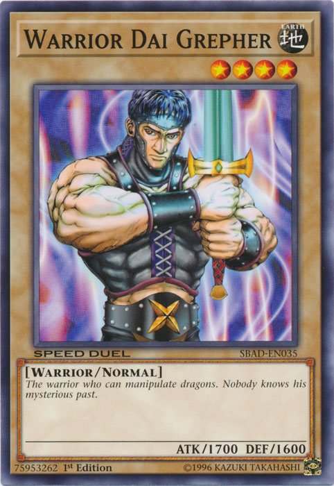 Warrior Dai Grepher [SBAD-EN035] Common | The CG Realm